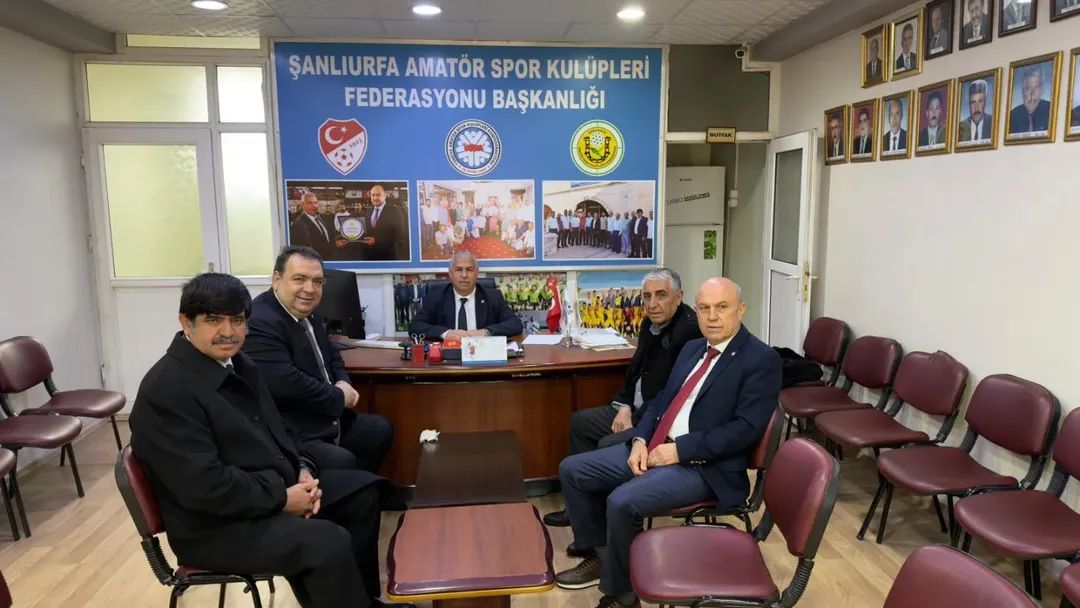 Ş.URFA ASKF BAŞKANI YÜKSELİR'E ZİYARET 